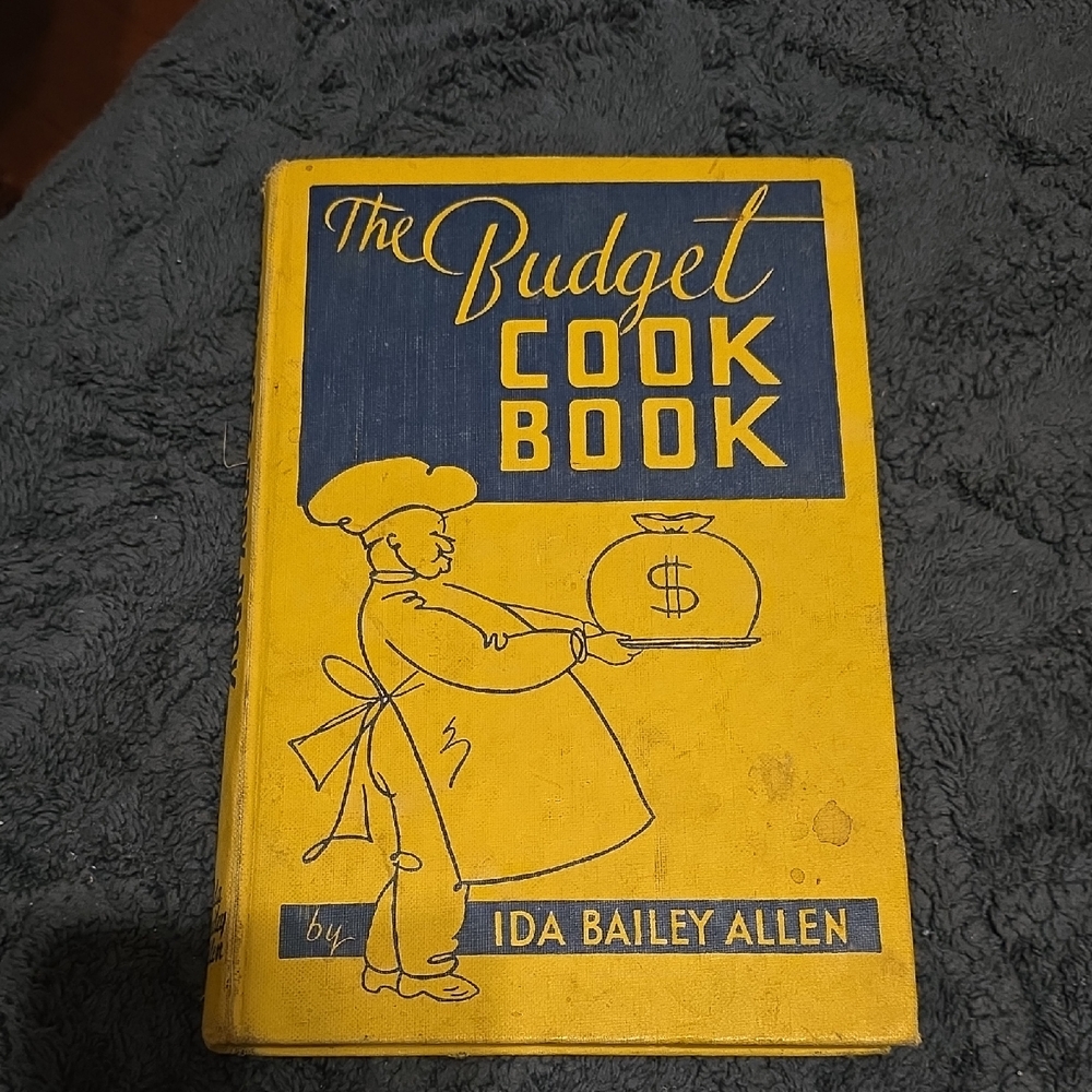 Vintage 1935 The Budget Cook Book by Ida Bailey Allen